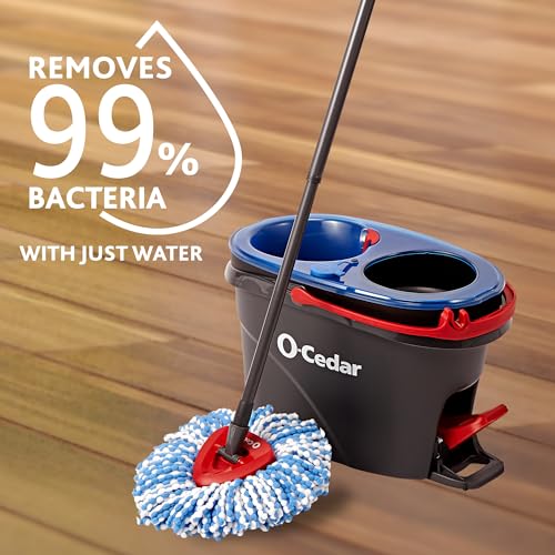 O-Cedar RinseClean Spin Mop System | Premium Floor Hygiene