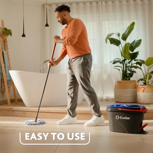 O-Cedar RinseClean Spin Mop System | Premium Floor Hygiene