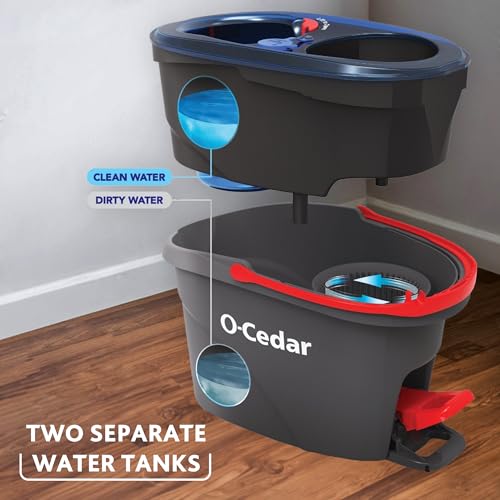 O-Cedar RinseClean Spin Mop System | Premium Floor Hygiene