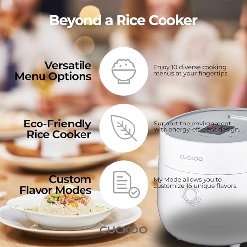Cuckoo CR-0675FW 12-Cup Multi-Function Rice Cooker with Fuzzy Logic Technology