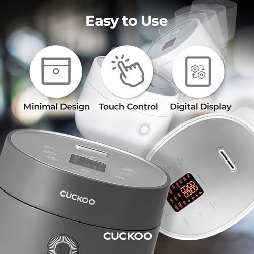 Cuckoo CR-0675FW 12-Cup Multi-Function Rice Cooker with Fuzzy Logic Technology