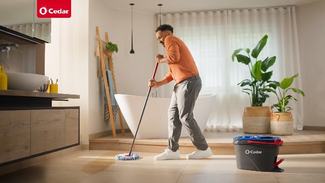 O-Cedar RinseClean Spin Mop System | Premium Floor Hygiene