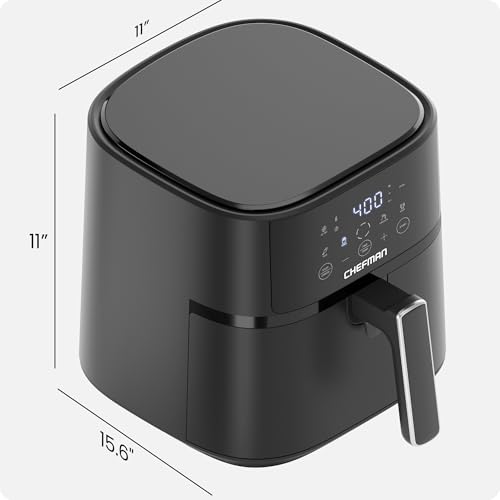 Chefman 6-Quart Digital Air Fryer with Hi-Fry Technology