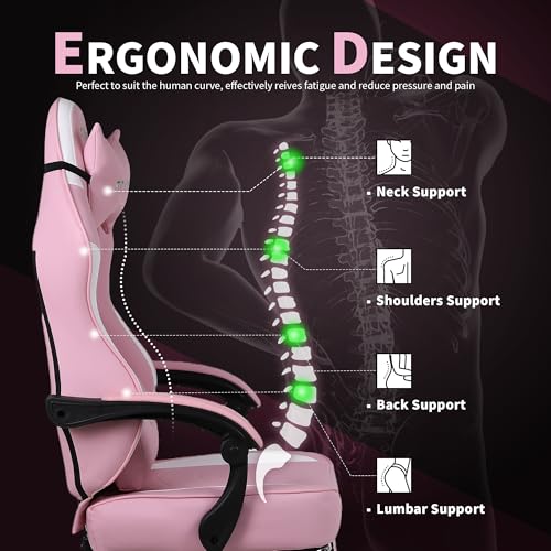 Ergonomic Gaming Chair for Big and Tall Gamers with Enhanced Comfort