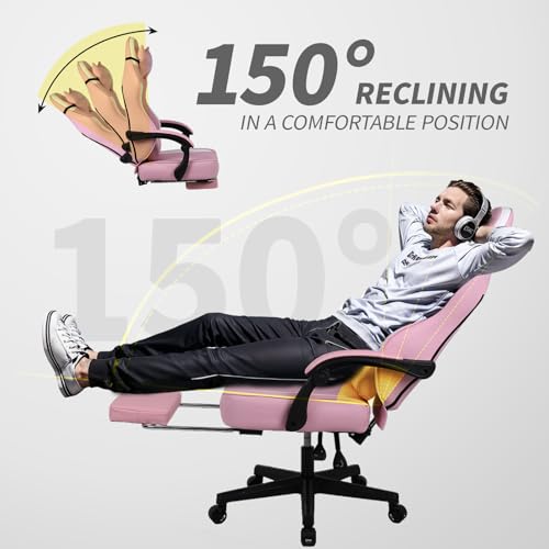 Ergonomic Gaming Chair for Big and Tall Gamers with Enhanced Comfort