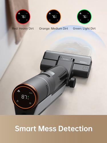 Dreame H12S Smart Wet Dry Vacuum Cleaner, Cordless Mop with Advanced Dirt Detection