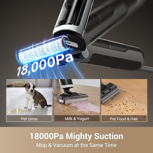 dreame H14 Wet Dry Vacuum Cleaner: 180° Flat Reach, Powerful Suction, Smart Floor Cleaning