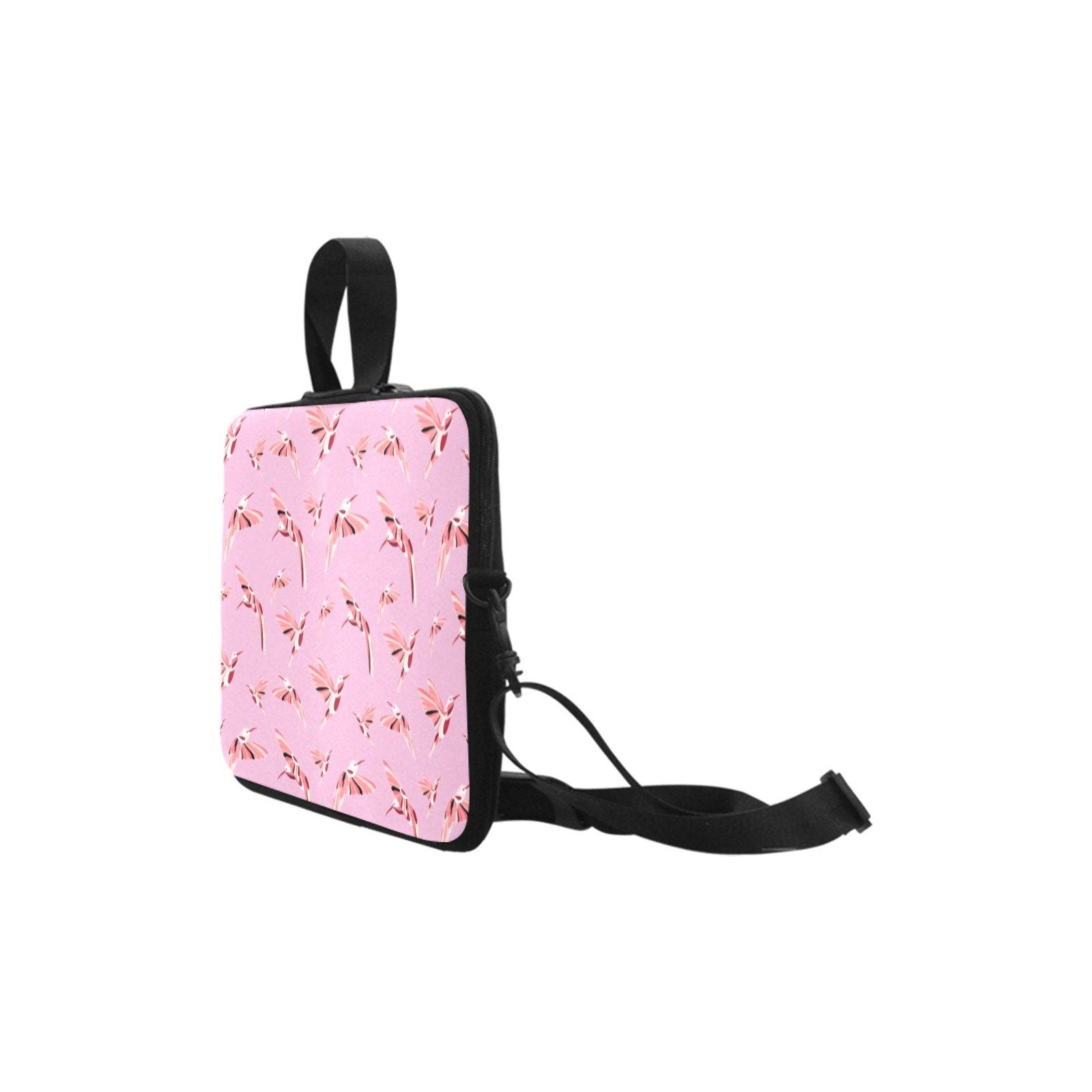 Elegant Hummingbird-Inspired Neoprene Laptop Bag