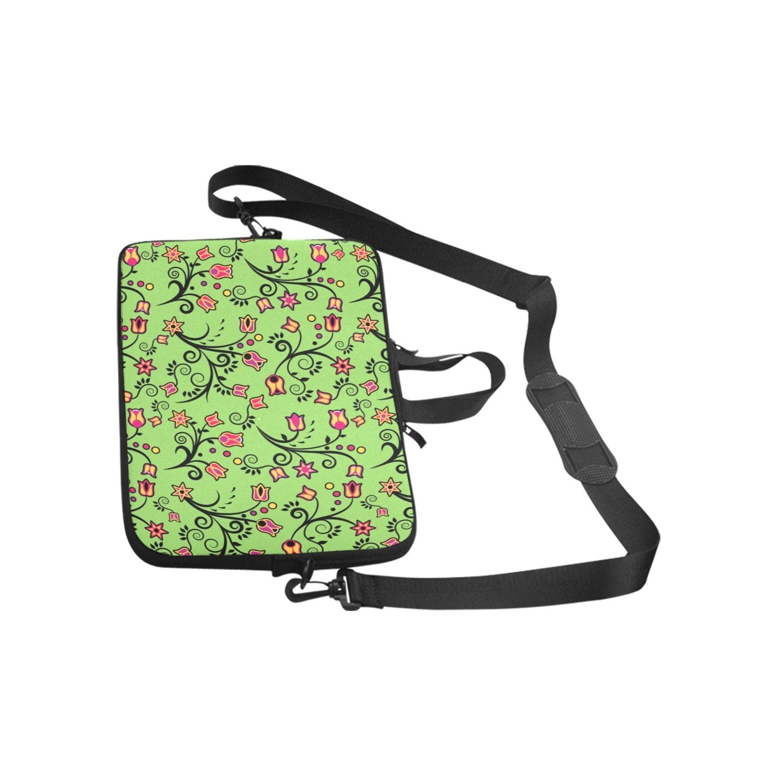 LightGreen Yellow Star Laptop Handbags 10