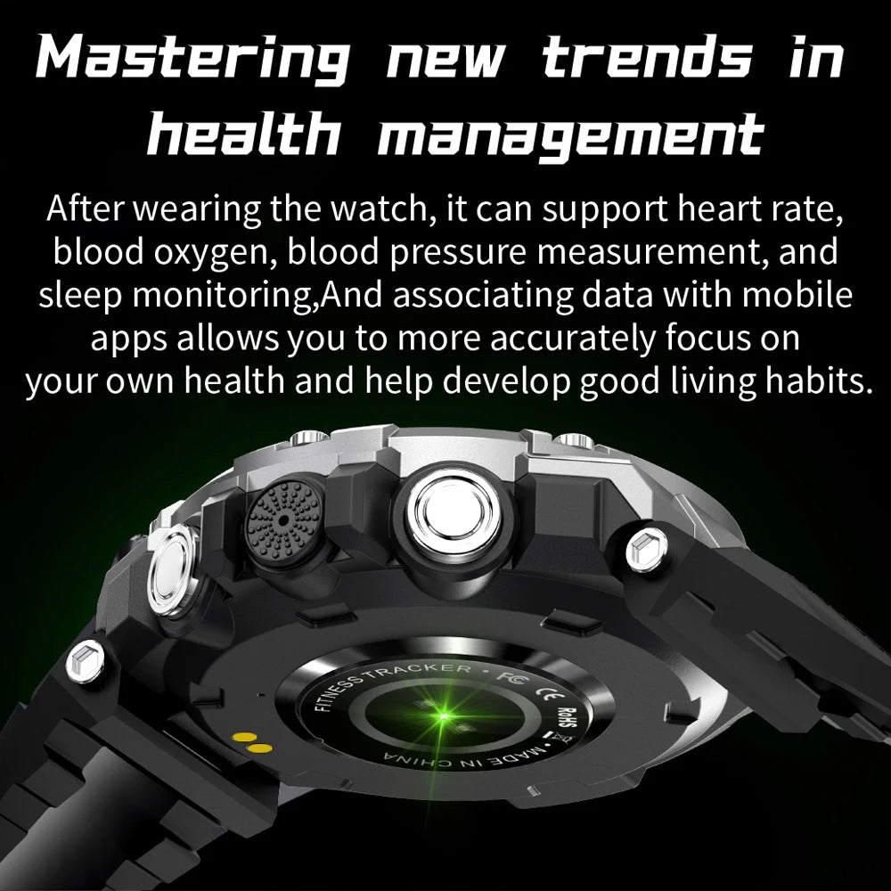 NEKTOM T88 Smart Watch with Advanced Health Tracking and Bluetooth Connectivity
