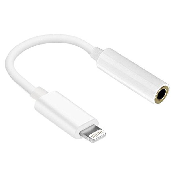 3.5mm Audio Adapter, Lightning to Headphone Jack Converter for iPhones