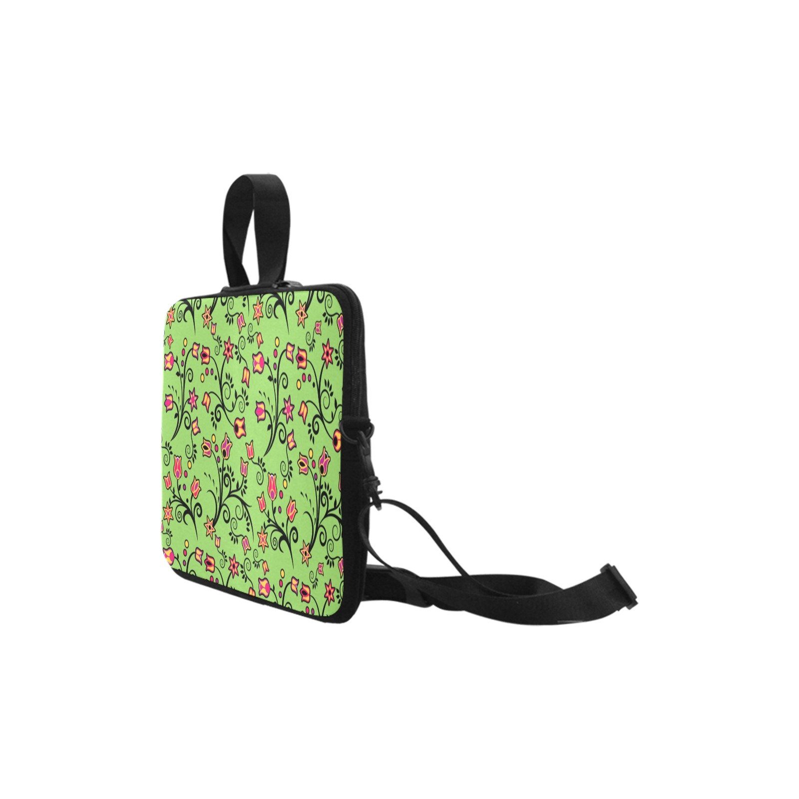 LightGreen Yellow Star Laptop Handbags 10