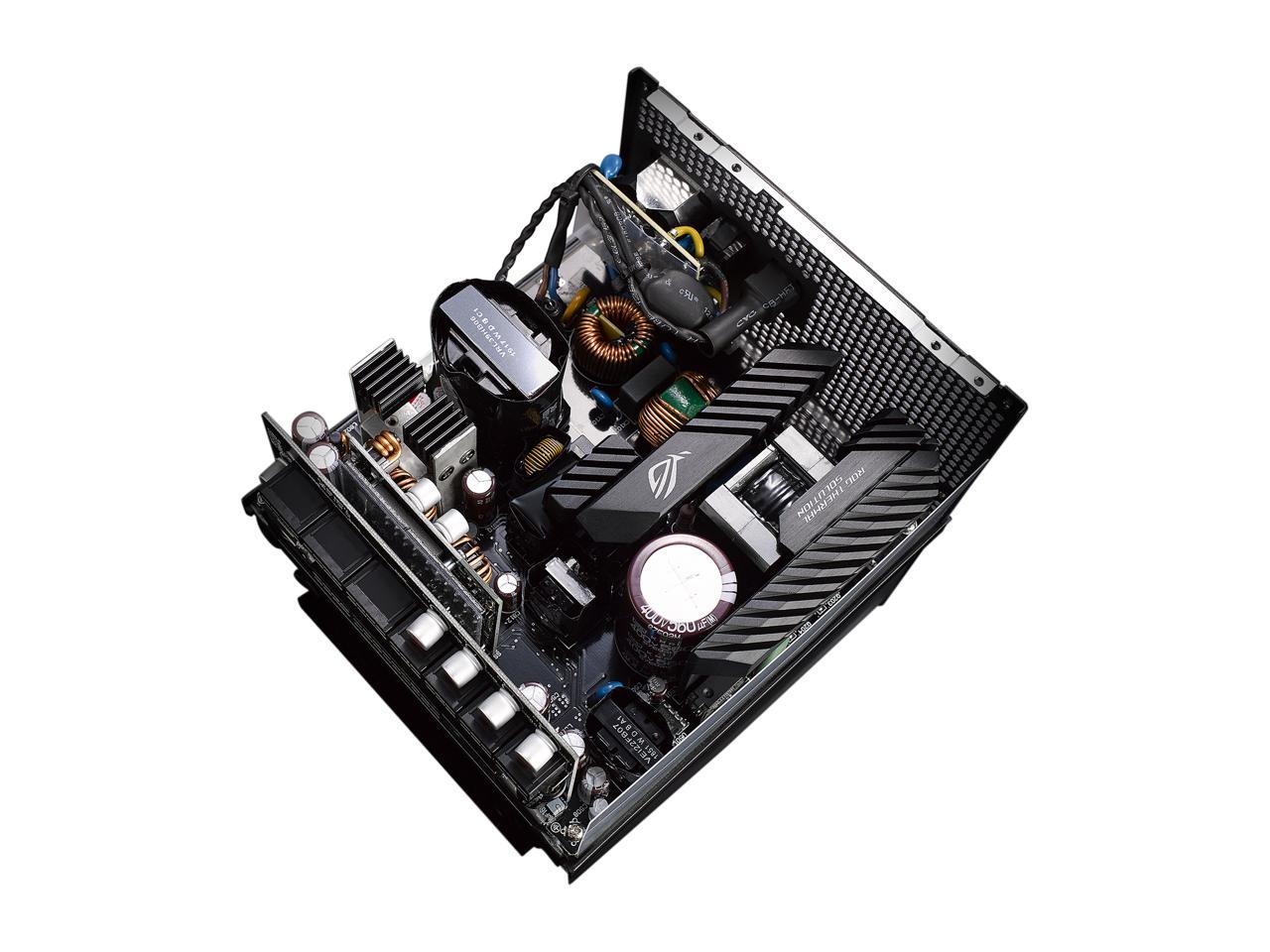 ASUS ROG STRIX 850W Gaming Power Supply - Premium Efficiency and Silent Operation