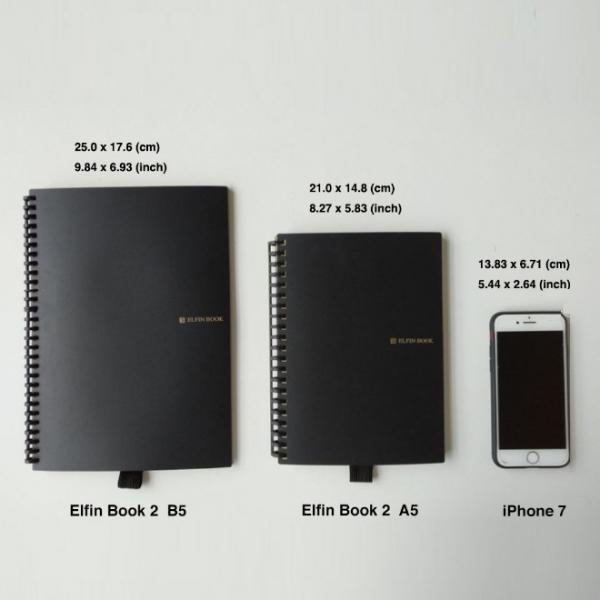 Elfinbook 2.0 Reusable Digital Notebook - B5/60 Pages