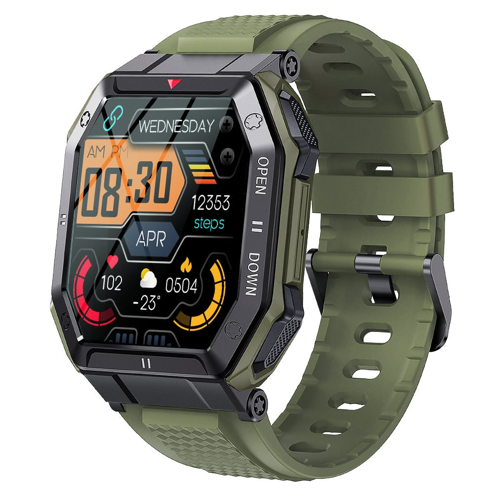 NEKTOM KE1 Men's Smartwatch - Rugged, Waterproof, Multi-Sport Tracking