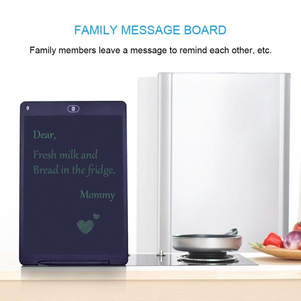 12 Inch LCD Writing Tablet with Mouse Pad and Ruler
