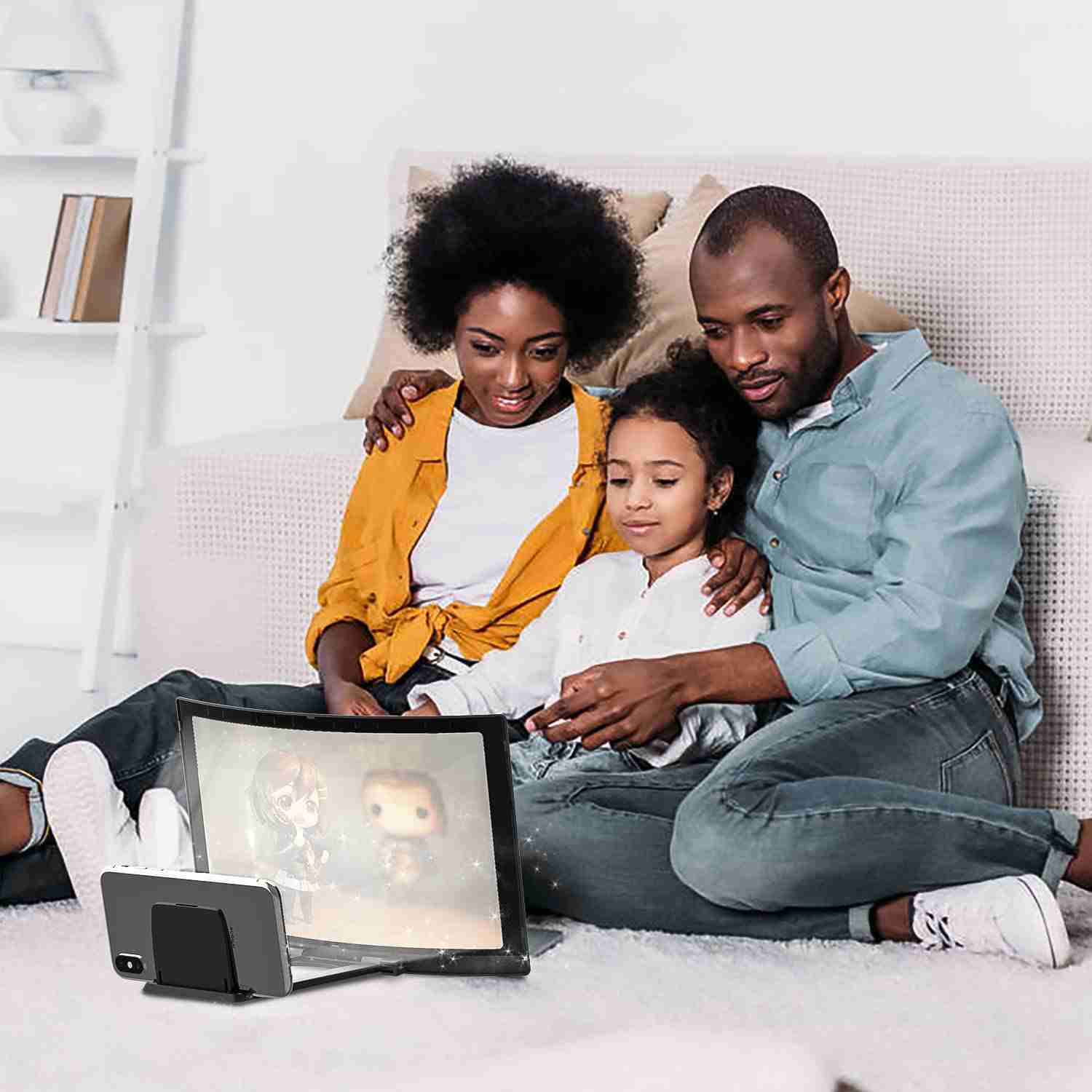 High-Definition Screen Magnifier with Foldable Stand