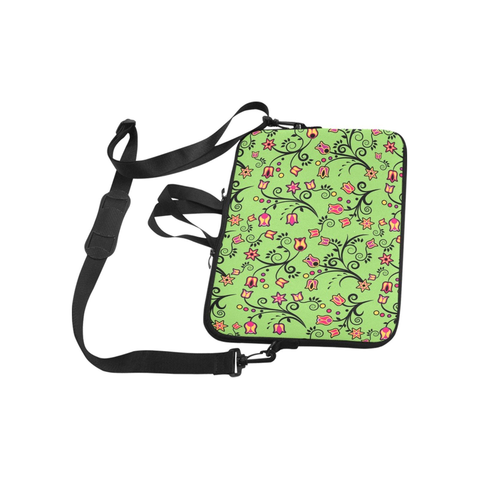 LightGreen Yellow Star Laptop Handbags 10