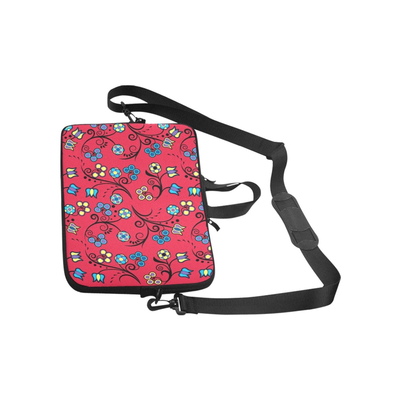 Blue Trio Cardinal Laptop Sleeve - Lightweight & Water-Resistant Neoprene Cover