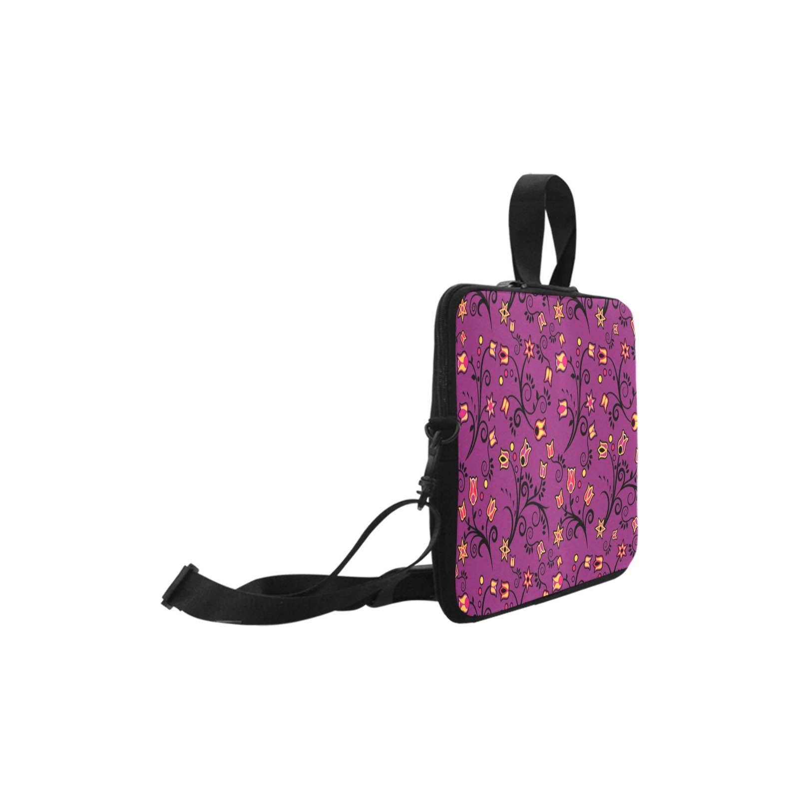 Premium Neoprene Laptop Sleeve with Double Zipper & Adjustable Strap