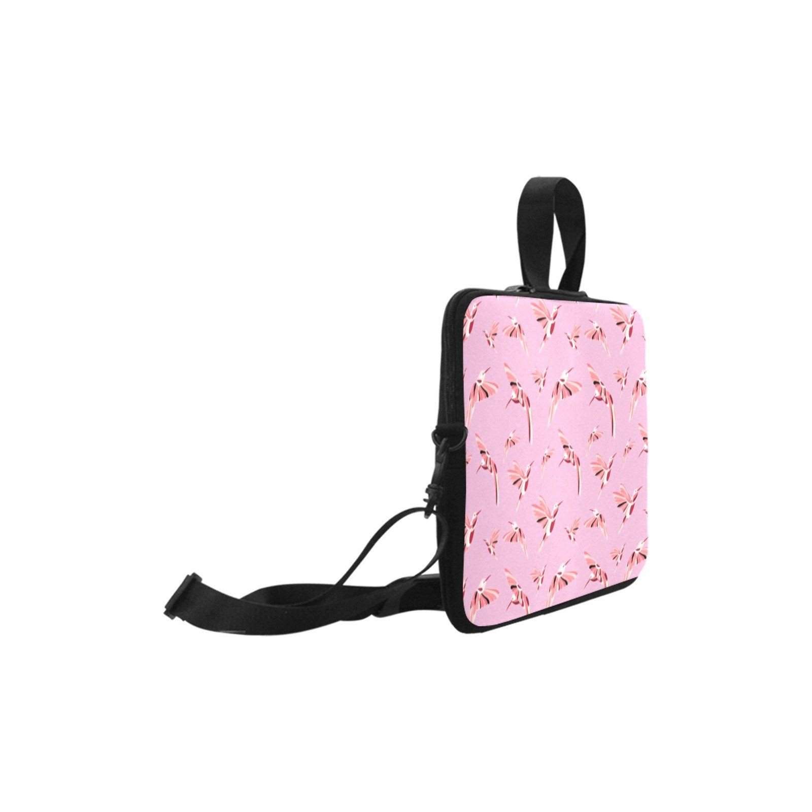Elegant Hummingbird-Inspired Neoprene Laptop Bag