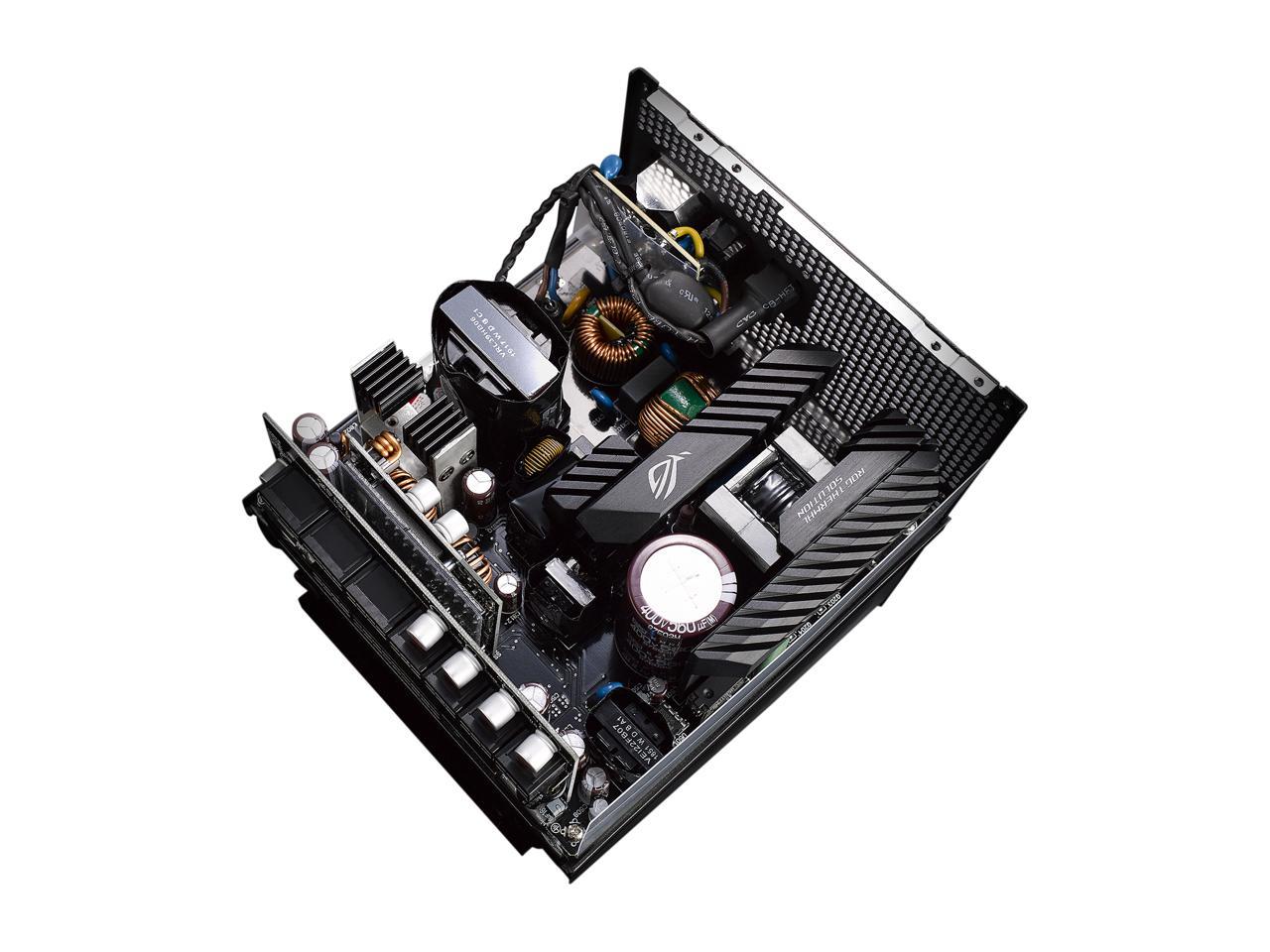 ASUS ROG STRIX 850W White Edition Power Supply - Enhanced Cooling, Efficiency, and Silence