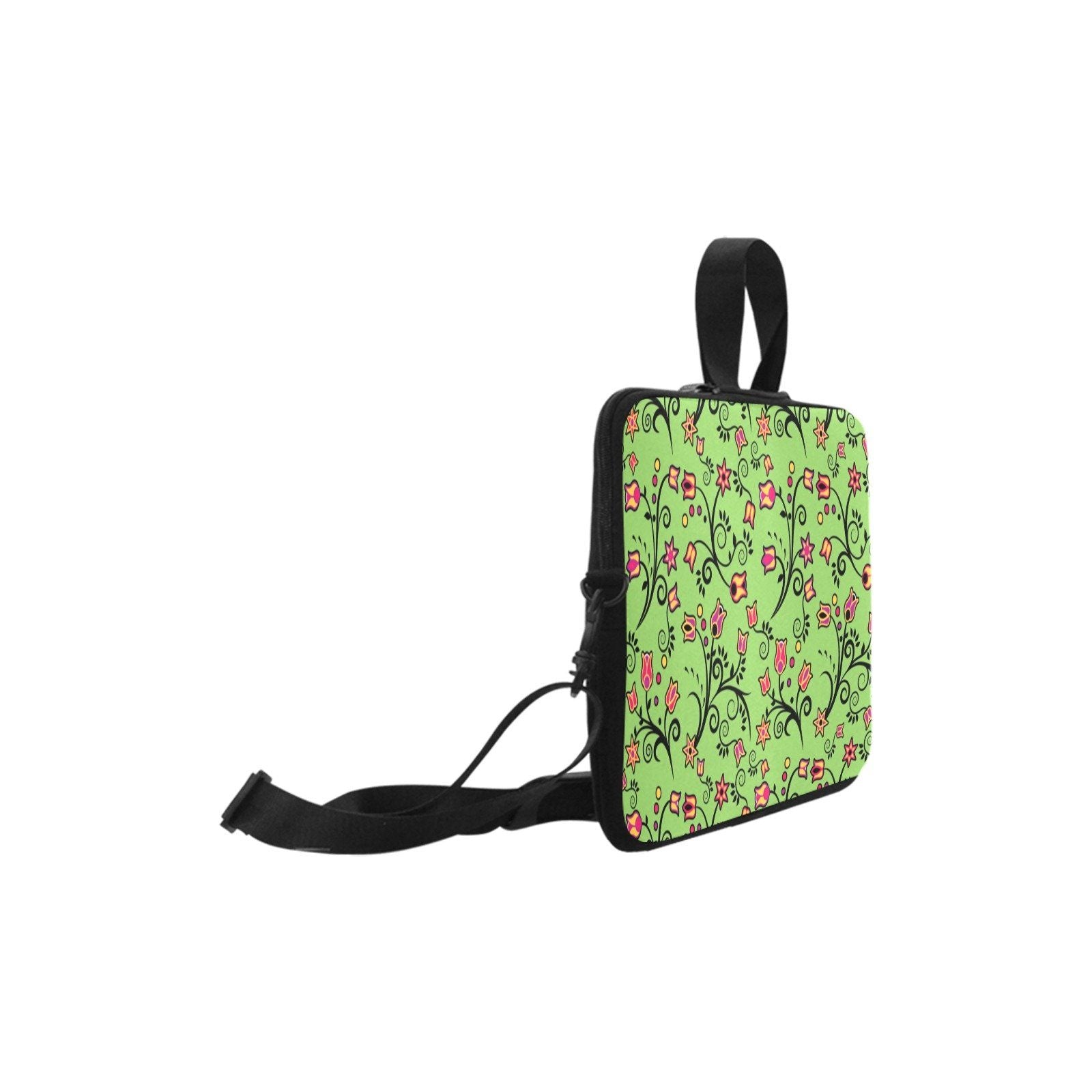 LightGreen Yellow Star Laptop Handbags 10
