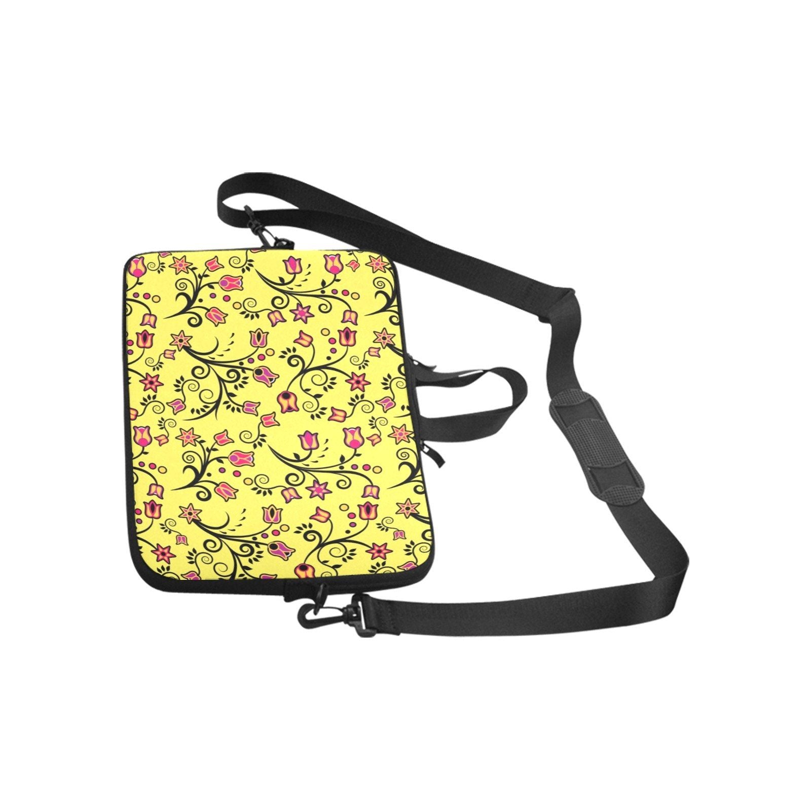 Key Lime Star Neoprene Laptop Sleeve - Lightweight & Water-Resistant Protection