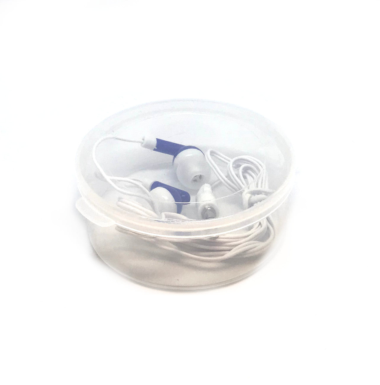 Premium Royal Blue Stereo Earbuds for Enhanced Audio Experience