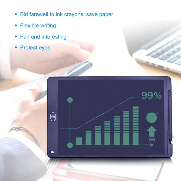 12 Inch LCD Writing Tablet with Mouse Pad and Ruler