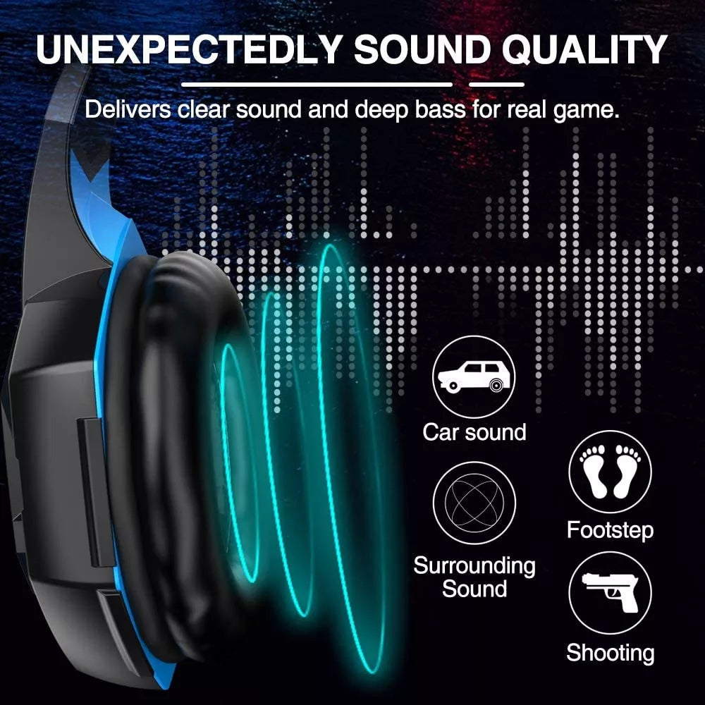 Advanced Gaming Headset with Active Noise Cancellation