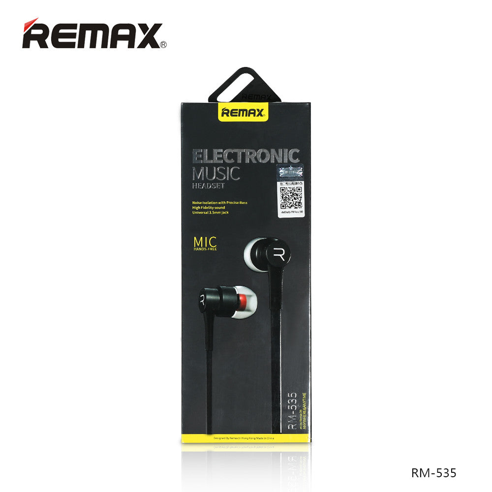 REMAX RM-535i Wired In-Ear Headphones with Microphone