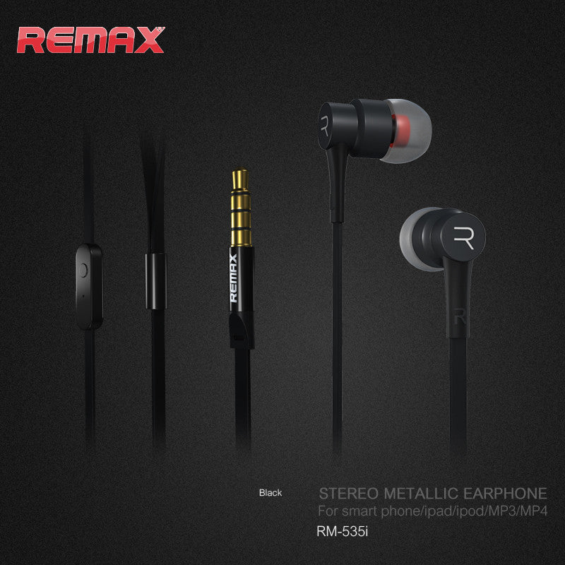 REMAX RM-535i Wired In-Ear Headphones with Microphone