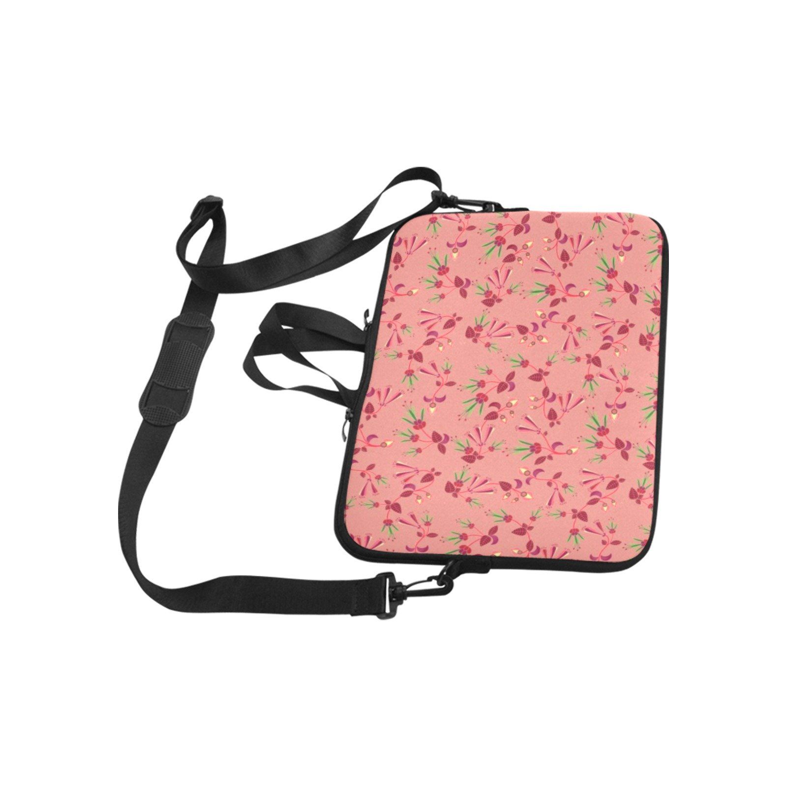Eco-Friendly Hummingbird Floral Laptop Sleeve