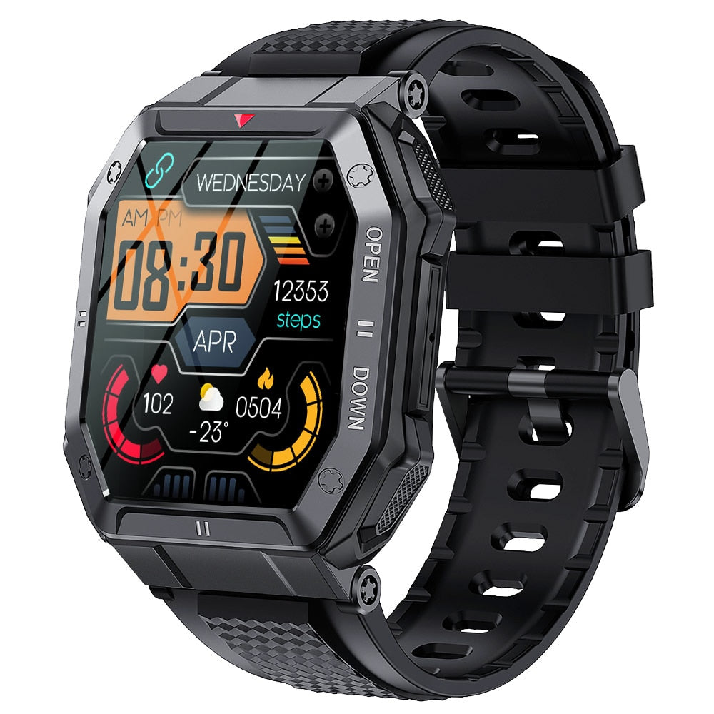 NEKTOM KE1 Men's Smartwatch - Rugged, Waterproof, Multi-Sport Tracking