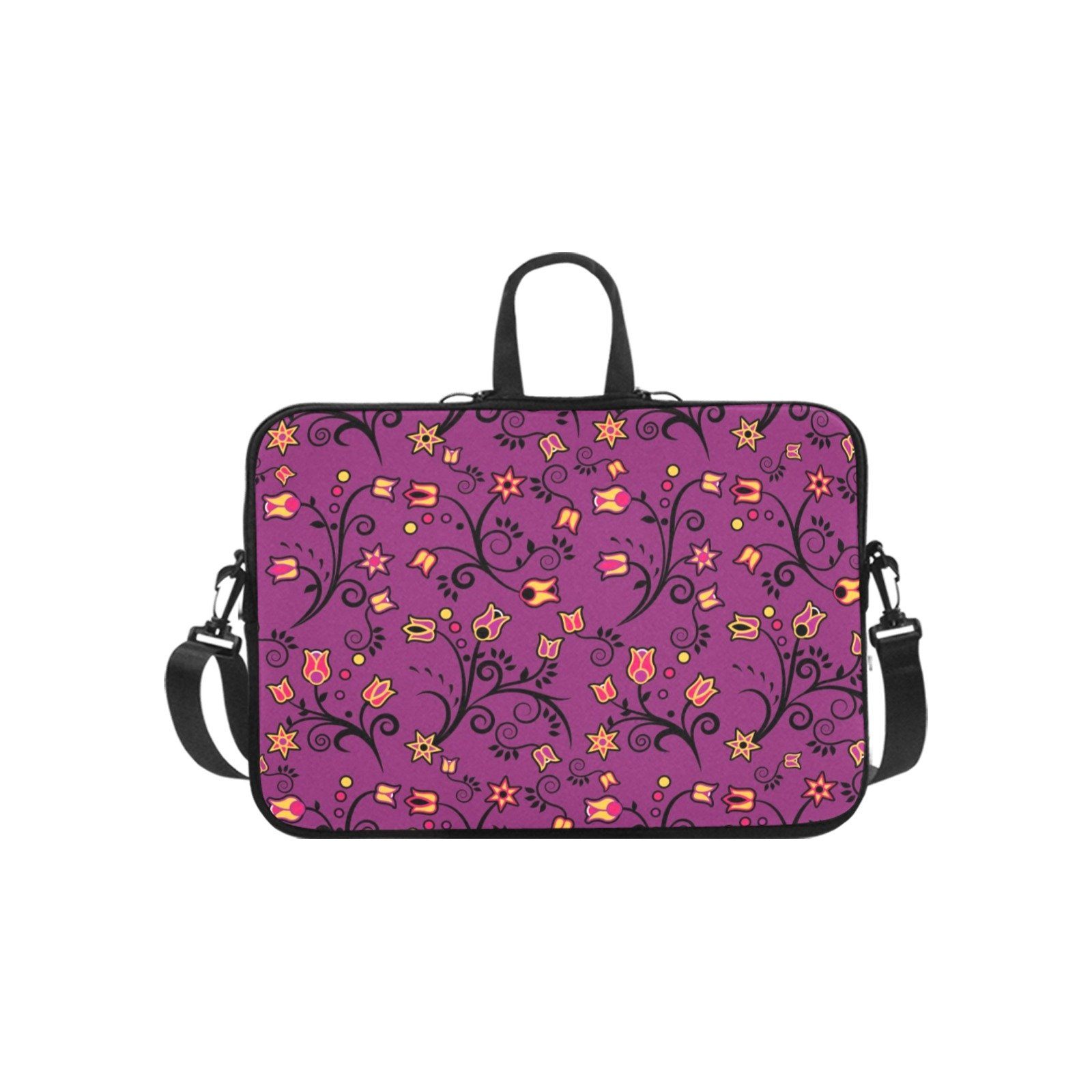 Premium Neoprene Laptop Sleeve with Double Zipper & Adjustable Strap