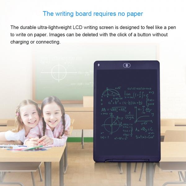 12 Inch LCD Writing Tablet with Mouse Pad and Ruler
