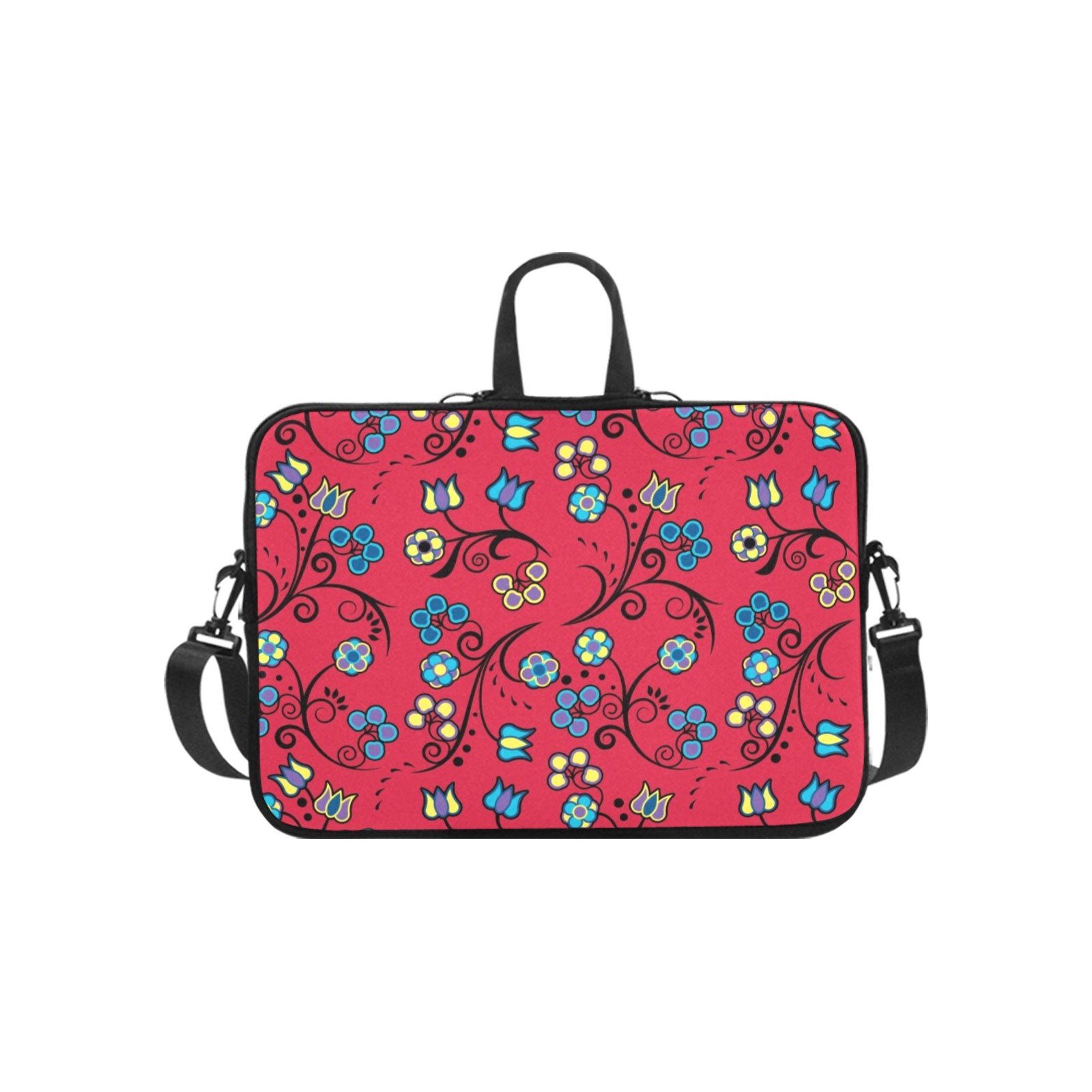 Blue Trio Cardinal Laptop Sleeve - Lightweight & Water-Resistant Neoprene Cover