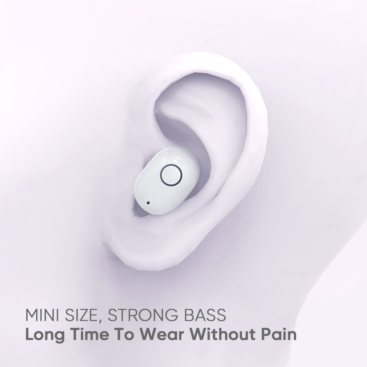 Premium Wireless TWS Earbuds with Enhanced Bass and Touch Controls