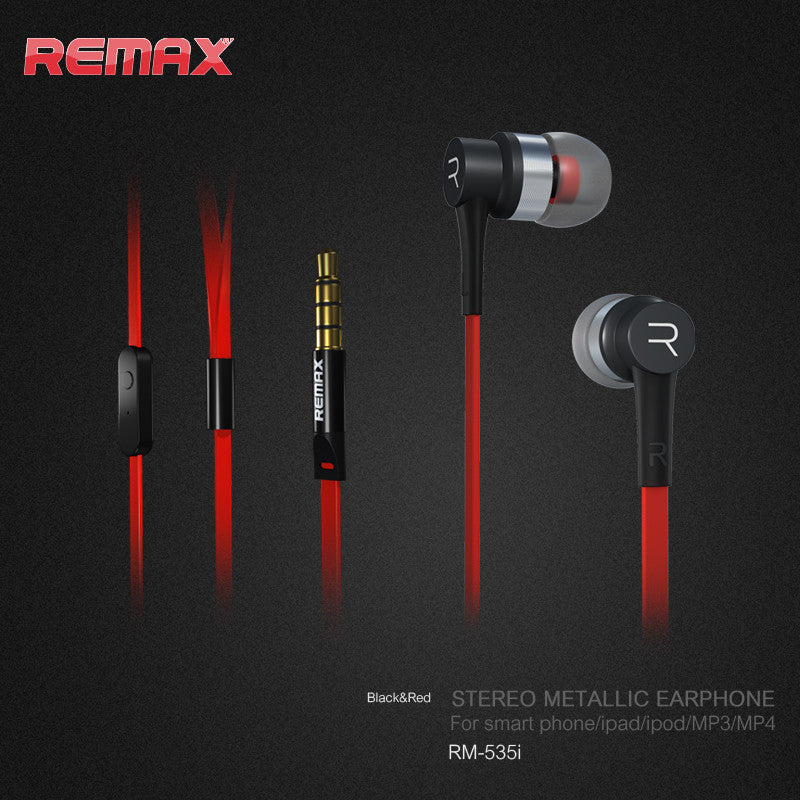 REMAX RM-535i Wired In-Ear Headphones with Microphone