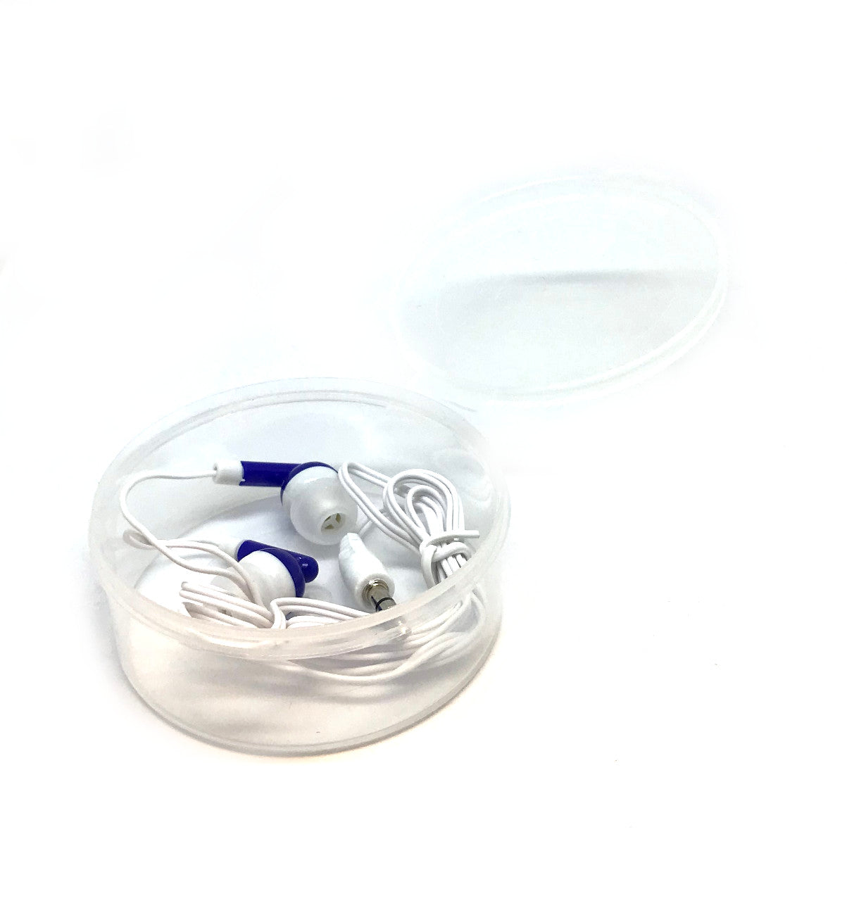 Premium Royal Blue Stereo Earbuds for Enhanced Audio Experience