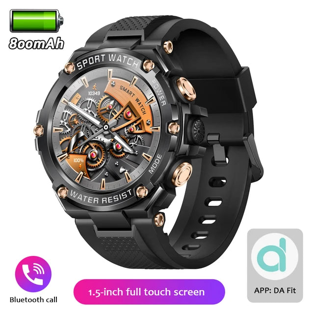 NEKTOM T88 Smart Watch with Advanced Health Tracking and Bluetooth Connectivity