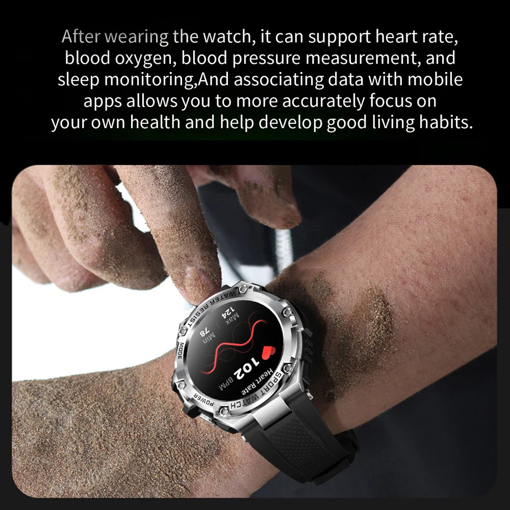 NEKTOM T88 Smart Watch with Advanced Health Tracking and Bluetooth Connectivity