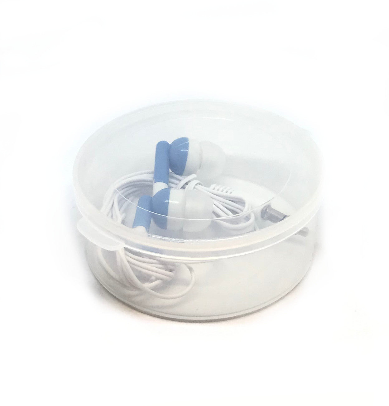 Blue Stereo Earbud Headphones - Premium Sound for All Devices