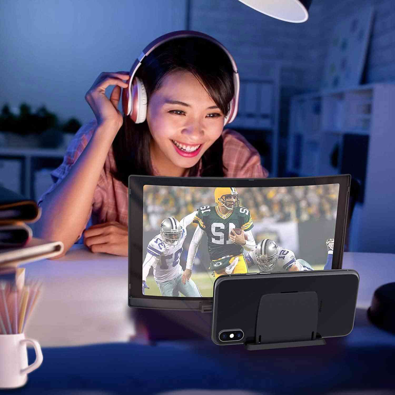 High-Definition Screen Magnifier with Foldable Stand