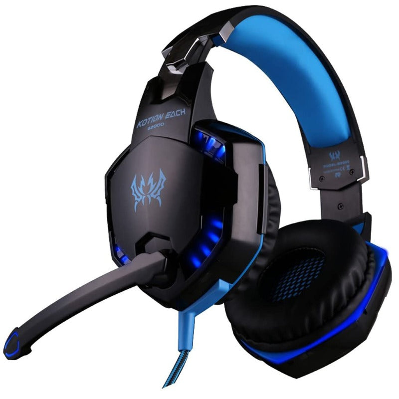 High-Quality Gaming Headset with Condenser Mic and Soundproofing