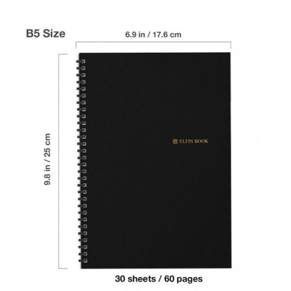 Elfinbook 2.0 Reusable Digital Notebook - B5/60 Pages