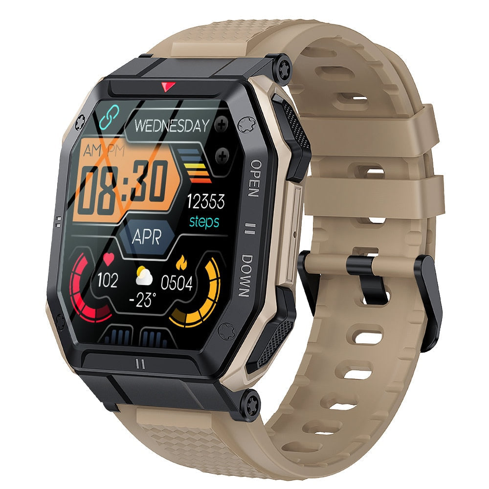 NEKTOM KE1 Men's Smartwatch - Rugged, Waterproof, Multi-Sport Tracking