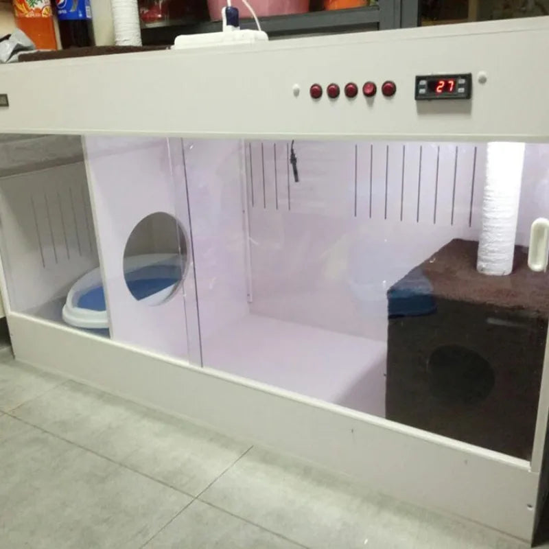 Luxury Pet Warming Incubator with Smart Thermostat