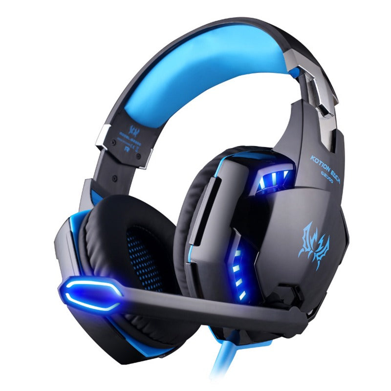 High-Quality Gaming Headset with Condenser Mic and Soundproofing